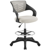 Modway EEI-3040-GRY Thrive Mesh Drafting Chair