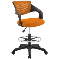 Modway EEI-3040-ORA Thrive Mesh Drafting Chair