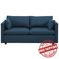 Modway EEI-3044-AZU Activate Upholstered Fabric Sofa