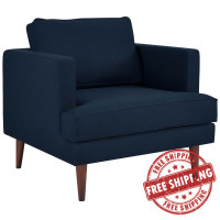 Modway EEI-3055-BLU Agile Upholstered Fabric Armchair