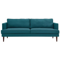 Modway EEI-3057-TEA Agile Upholstered Fabric Sofa