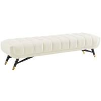 Modway EEI-3061-IVO Adept Performance Velvet Bench