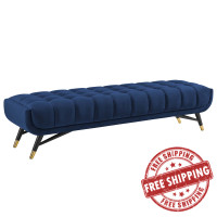 Modway EEI-3061-MID Adept Performance Velvet Bench