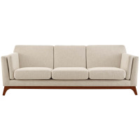 Modway EEI-3062-BEI Chance Upholstered Fabric Sofa