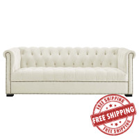 Modway EEI-3064-IVO Heritage Performance Velvet Sofa