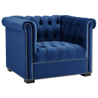 Modway EEI-3065-MID Heritage Performance Velvet Armchair