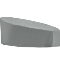 Modway EEI-3133-GRY Immerse Taiji / Convene / Sojourn / Summon Daybed Outdoor Patio Furniture Cover