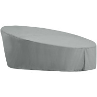 Modway EEI-3135-GRY Immerse Convene / Sojourn / Summon Daybed Outdoor Patio Furniture Cover