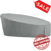 Modway EEI-3135-GRY Immerse Convene / Sojourn / Summon Daybed Outdoor Patio Furniture Cover
