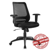 Modway EEI-3195-BLK Forge Mesh Office Chair