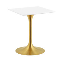 Modway EEI-3210-GLD-WHI Lippa 24