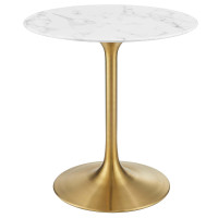 Modway EEI-3213-GLD-WHI Lippa 28