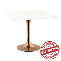 Modway EEI-3221-ROS-WHI Lippa 36