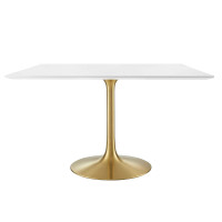 Modway EEI-3230-GLD-WHI Lippa 47