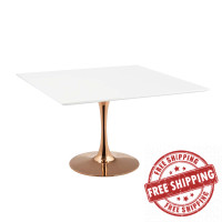 Modway EEI-3241-ROS-WHI Lippa 47