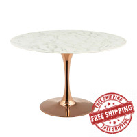 Modway EEI-3243-ROS-WHI Lippa 47