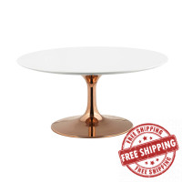 Modway EEI-3253-ROS-WHI Lippa 36