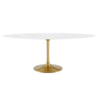 Modway EEI-3257-GLD-WHI Lippa 78