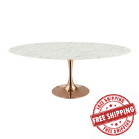 Modway EEI-3261-ROS-WHI Lippa 78
