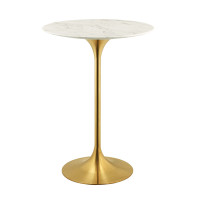 Modway EEI-3264-GLD-WHI Lippa 28