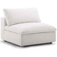Modway EEI-3270-BEI Commix Down Filled Overstuffed Armless Chair