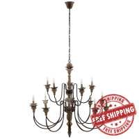 Modway EEI-3277 Nobility Pendant Light Ceiling Candelabra Chandelier