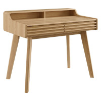 Modway EEI-3342-OAK Render Writing Desk Oak