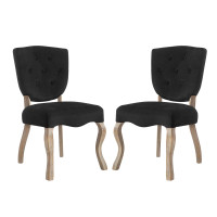 Modway EEI-3381-BLK Array Dining Side Chair Set of 2