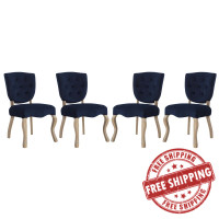 Modway EEI-3382-MID Array Dining Side Chair Set of 4
