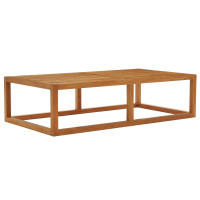 Modway EEI-3424-NAT Newbury Outdoor Patio Premium Grade A Teak Wood Coffee Table