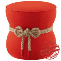 Modway EEI-3483-ATO Beat Nautical Rope Upholstered Fabric Ottoman
