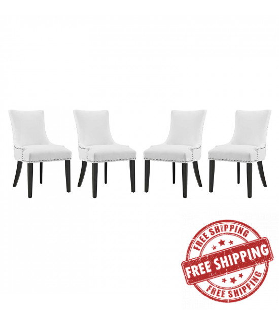 Modway Eei 3499 Whi Marquis Dining, Modway Marquis Upholstered Dining Chair