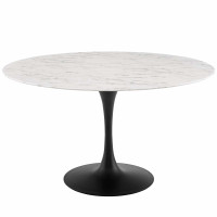 Modway EEI-3528-BLK-WHI Lippa 54