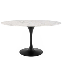 Modway EEI-3531-BLK-WHI Lippa 60