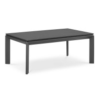 Modway EEI-3570-SLA Gray Riverside Aluminum Outdoor Patio Coffee Table