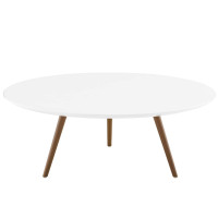 Modway EEI-3666-WAL-WHI Lippa 40