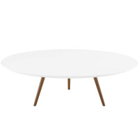 Modway EEI-3667-WAL-WHI Lippa 47