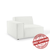 Modway EEI-3869-WHI White Restore Left-Arm Sectional Sofa Chair