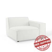 Modway EEI-3870-WHI White Restore Right-Arm Sectional Sofa Chair