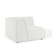 Modway EEI-3871-WHI White Restore Sectional Sofa Corner Chair