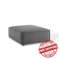 Modway EEI-3873-CHA Charcoal Restore Ottoman