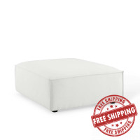 Modway EEI-3873-WHI White Restore Ottoman