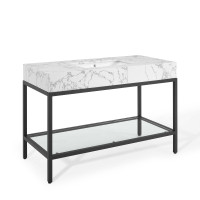 Modway EEI-4000-BLK-WHI Black White Kingsley 50