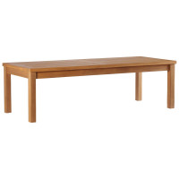 Modway EEI-4122-NAT Natural Upland Outdoor Patio Teak Wood Coffee Table