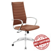 Modway EEI-4135-TER Terracotta Jive Highback Office Chair
