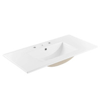 Modway EEI-4203-WHI White Cayman 36