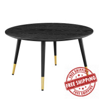 Modway EEI-4213-BLK Black Vigor Round Coffee Table