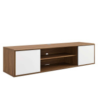 Modway EEI-4265-WAL-WHI Walnut White Envision 60