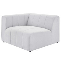 Modway EEI-4396-IVO Ivory Bartlett Upholstered Fabric Left-Arm Chair