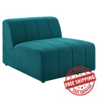 Modway EEI-4398-TEA Teal Bartlett Upholstered Fabric Armless Chair